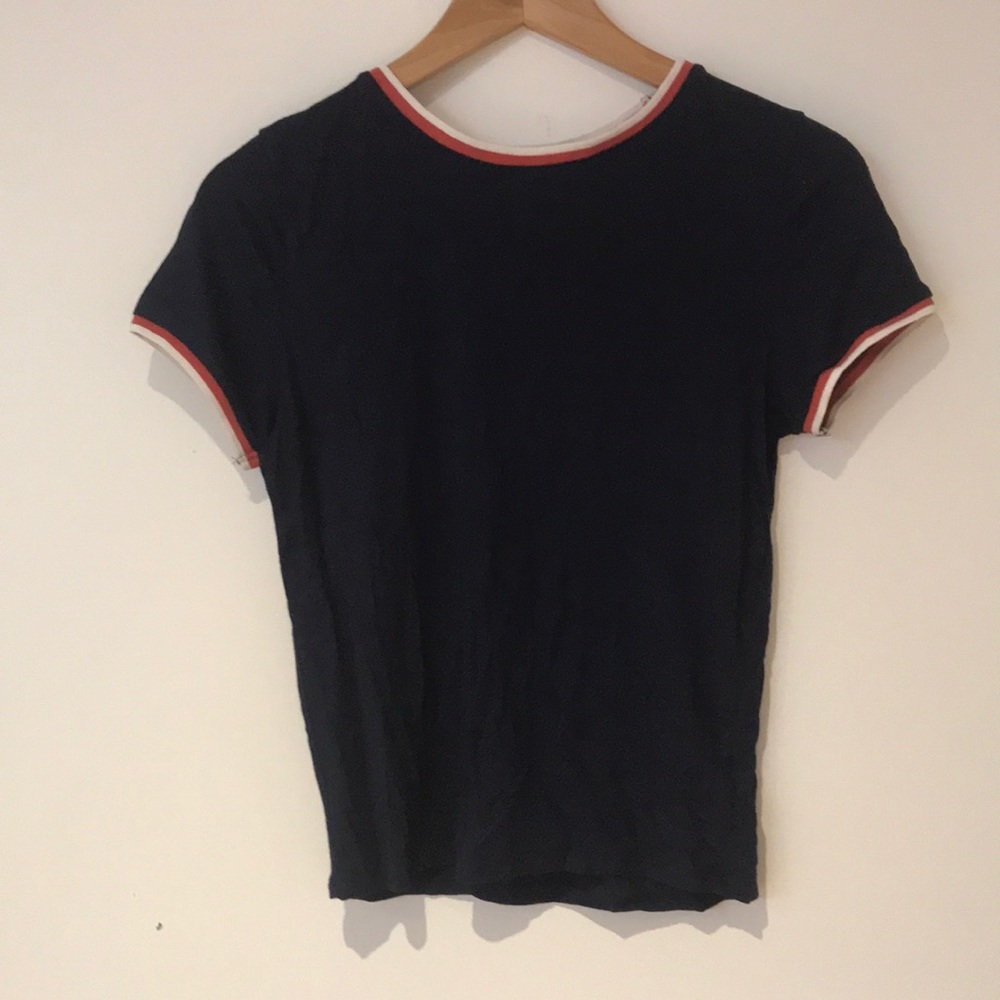 Forever 21 Navy T-Shirt Small